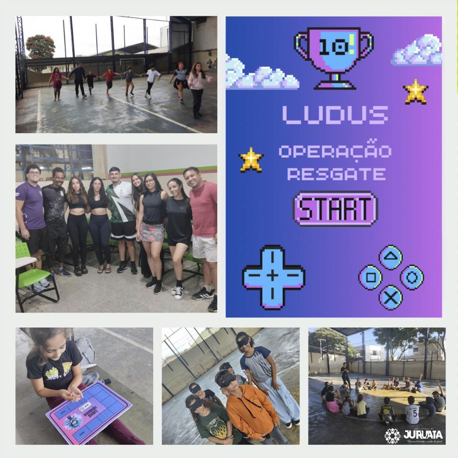 LUDUS: OPERAÇÃO RESGATE MOBILIZA ALUNOS EM MISSÃO PARA SALVAR O BRINCAR EM JURUAIA