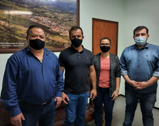SECRETARIA DE EDUCAÇÃO DE JURUAIA DEBATE PARCERIA COM O UNIFEG