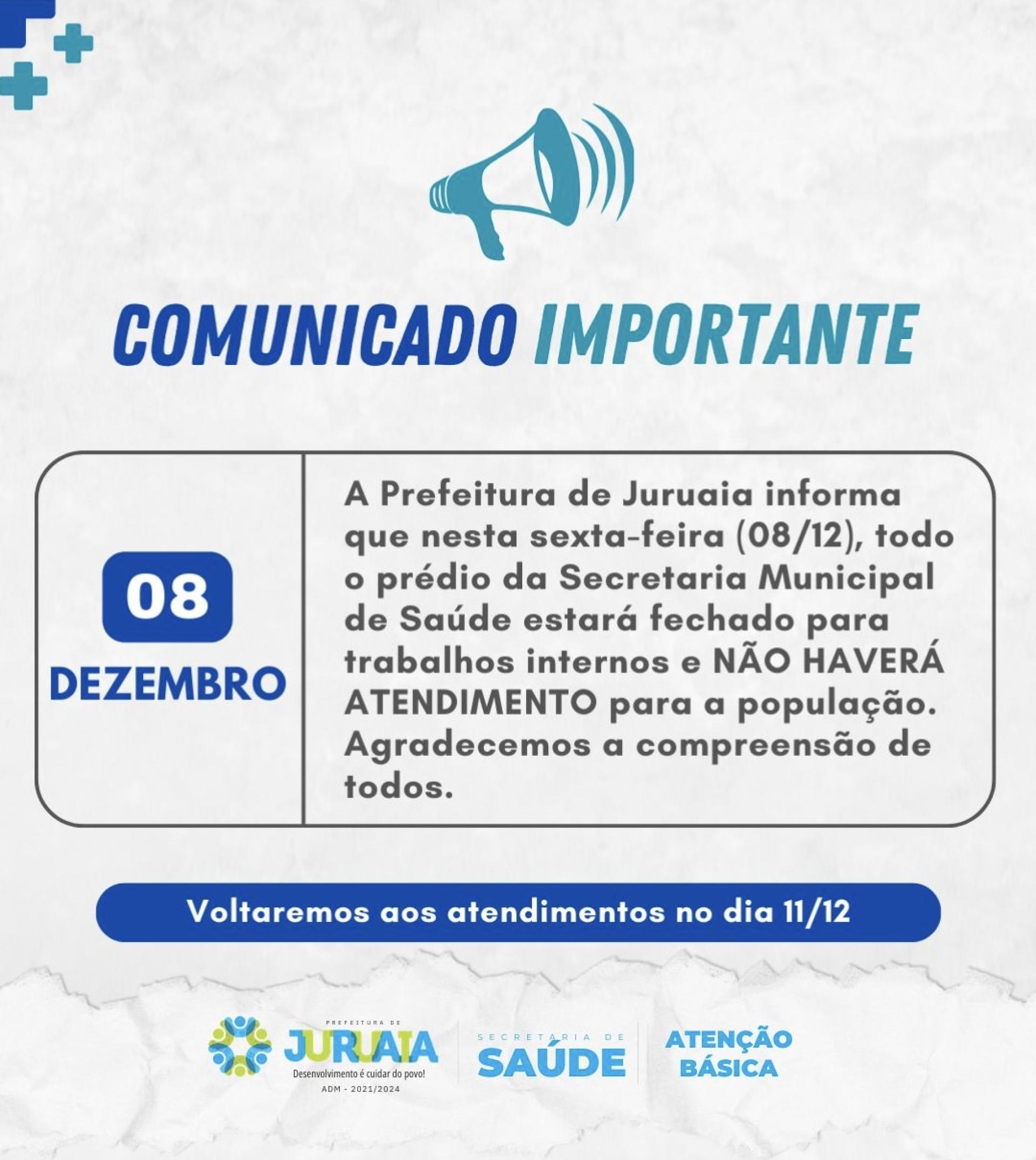 COMUNICADO IMPORTANTE