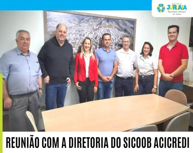 REUNIÃO COM A DIRETORIA DO SICOOB ACICREDI