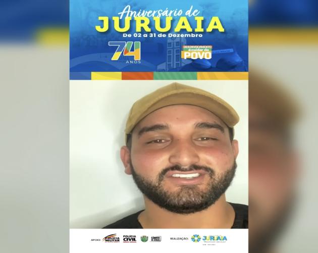 JURUAIA 74 ANOS - CONVITE DO DJ GUSTAVO TORRES
