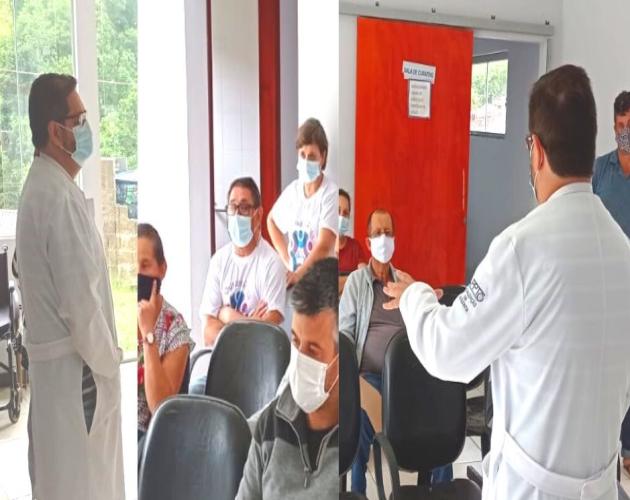 SAÚDE BUCAL PROMOVE AÇÃO DE PREVENÇÃO AO CÂNCER DE BOCA NO PSF GOMES