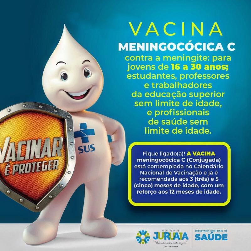 ATENÇÃO PARA VACINA MENINGOCÓCICA C