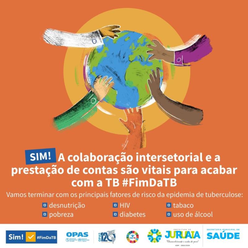 24 DE MARÇO – DIA MUNDIAL DE COMBATE À TUBERCULOSE