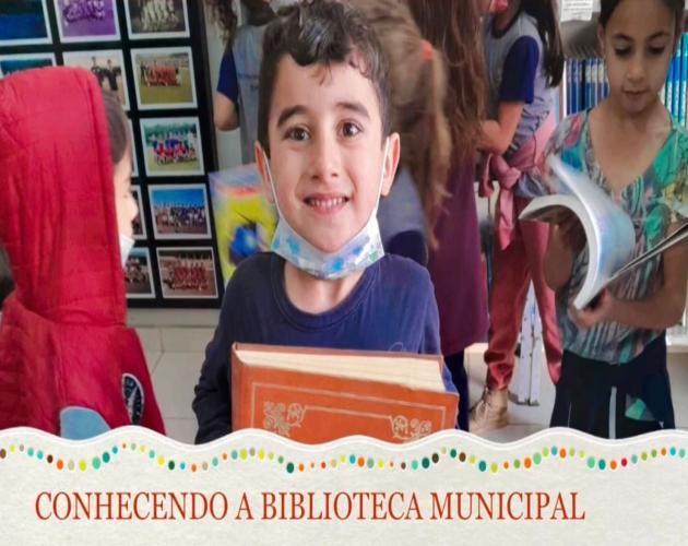 CONHECENDO A BIBLIOTECA MUNICIPAL