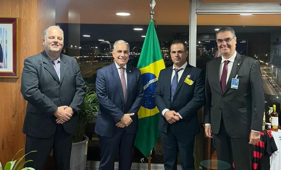 Prefeito Celsinho e Deputado Lafayette Andrada trabalham juntos por Juruaia em Brasília