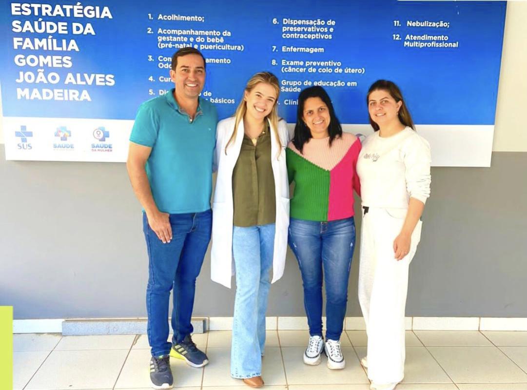 BAIRRO GOMES RECEBE NOVA MÉDICA