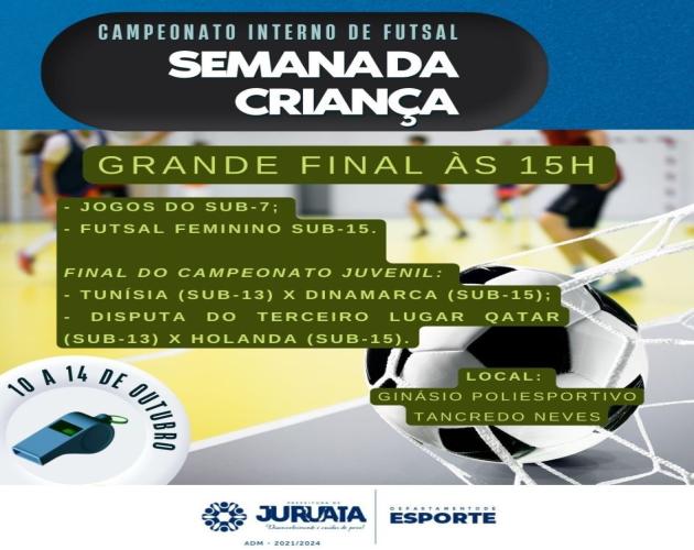 JOGOS SEMANA DA CRIANÇA - GRANDE FINAL