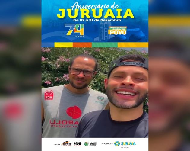 JURUAIA 74 ANOS - CONVITE DA BANDA ROMEU & JULIETA