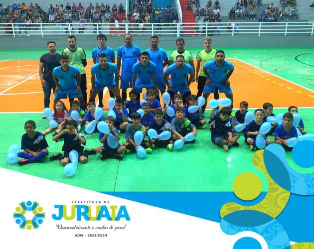 CONDUZIDOS PELO FUTSAL SUB7 A CLASSIFICAÇÃO VEIO
