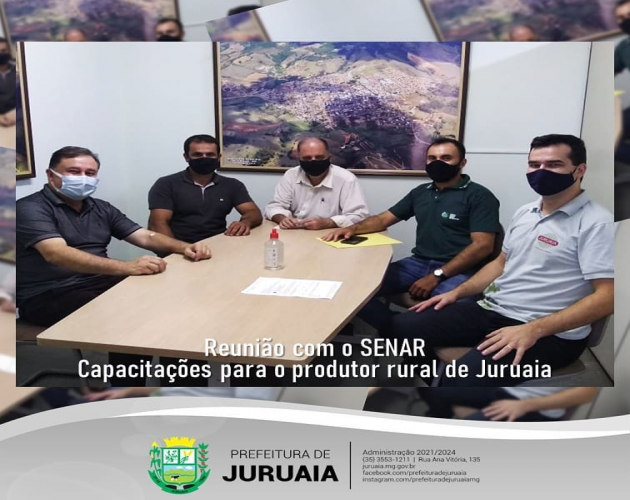 Cursos e treinamentos oferecidos pelo SENAR que poderão ser aplicados em Juruaia ao longo de 2021