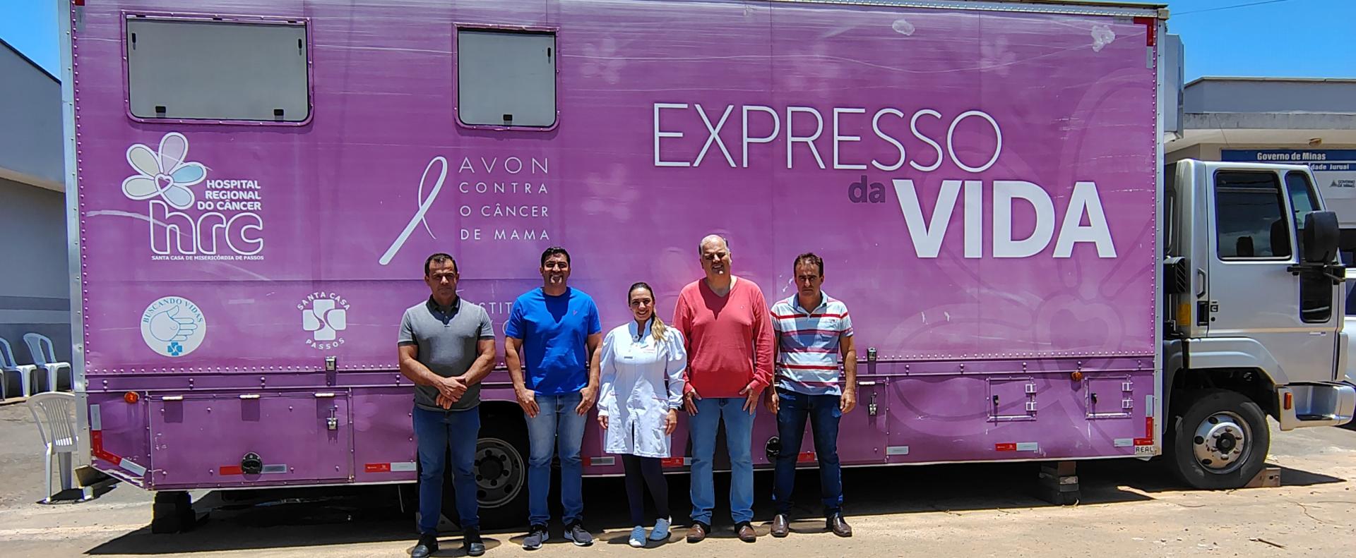 Prefeitura de Juruaia reforça compromisso com a saúde e realiza ação com o Caminhão Expresso da Vida