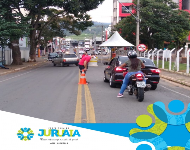 BARREIRAS SANITÁRIAS EVITAM A ENTRADA DE VISITANTES DURANTE O FERIADO DA SEMANA SANTA