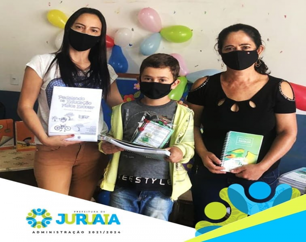 Secretaria de Educação deu início às entregas das apostilas do Sistema Aprende Brasil 