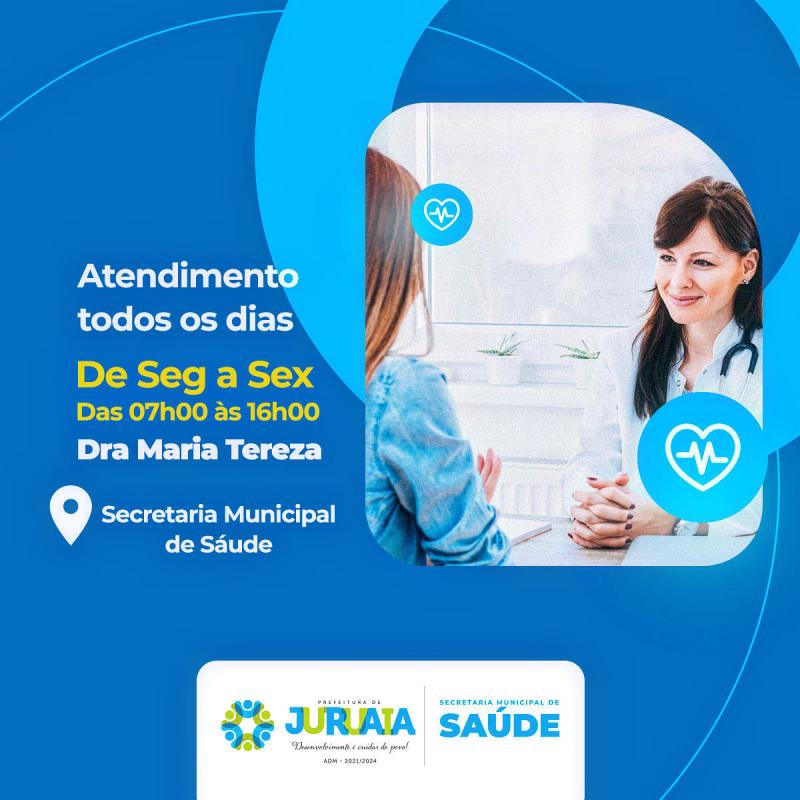 CENTRO DE ESPECIALIDADES DE JURUAIA CONTA COM NOVA MÉDICA