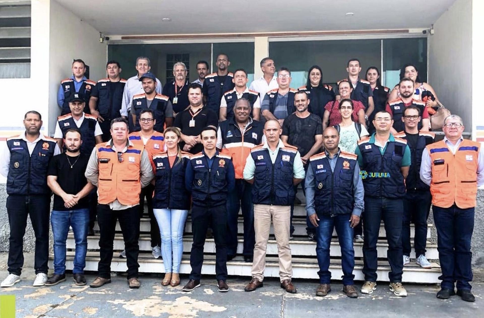 DEFESA CIVIL DE JURUAIA PARTICIPA DE CURSO SOBRE SISTEMA DE COMANDO EM OPERAÇÕES