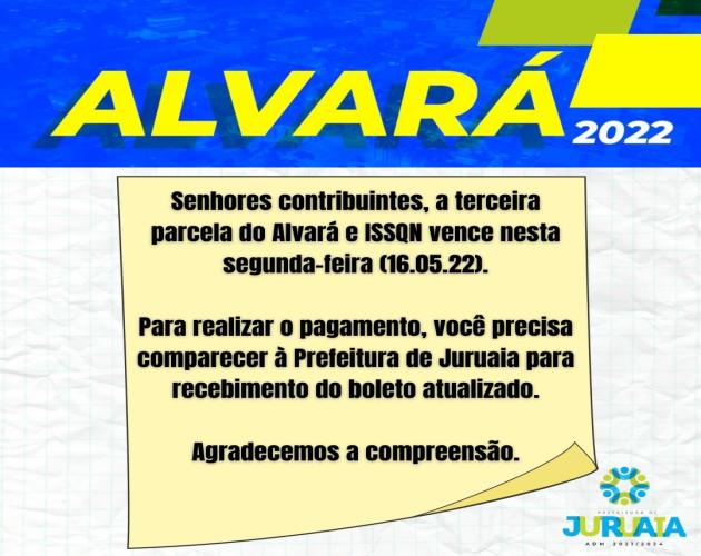 ALVARÁ 2022