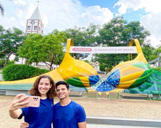 JÁ GARANTIU SUA FOTO EM FRENTE AO MAIOR SUTIÃ DO BRASIL?!