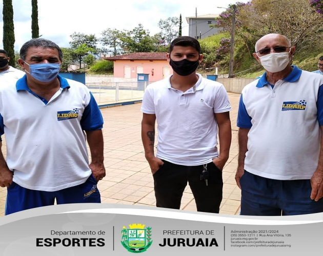 No dia 6 de fevereiro o Diretor de Esportes Ednilson esteve na cidade de Campestre, juntamente com dirigentes esportivos de toda região