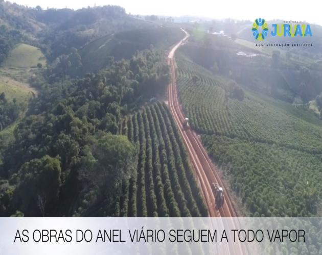 AS OBRAS DO ANEL VIÁRIO SEGUEM A TODO VAPOR