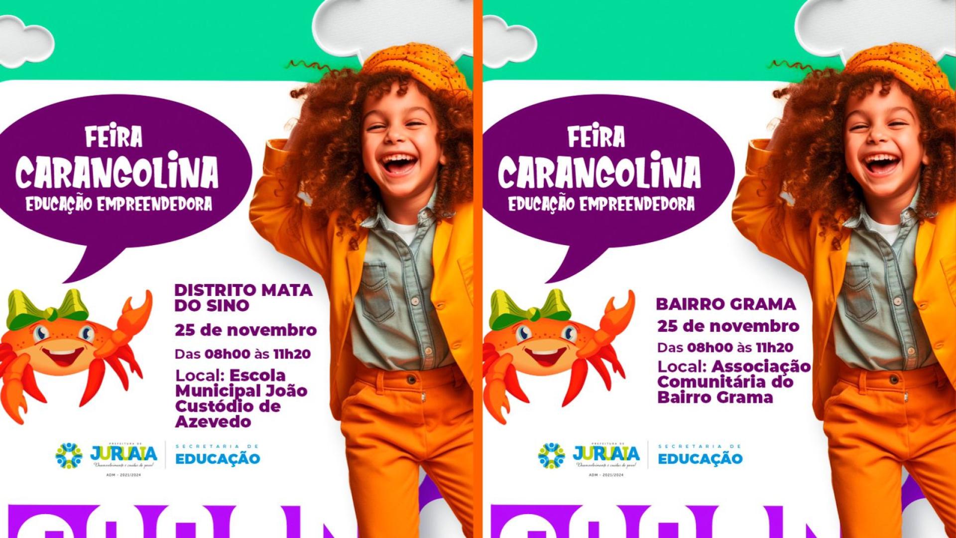 FEIRA DE EDUCAÇÃO EMPREENDEDORA: MATA DO SINO E BAIRRO GRAMA