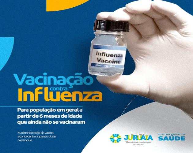 ATENÇÃO PARA VACINAÇÃO CONTRA INFLUENZA (GRIPE)