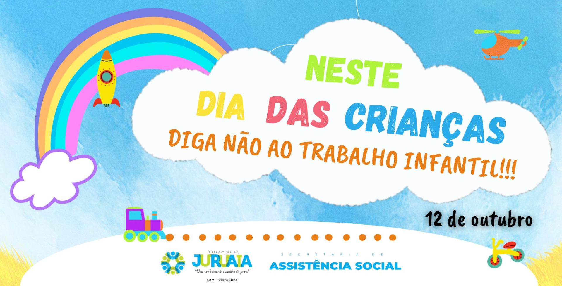 DIGA NÃO AO TRABALHO INFANTIL