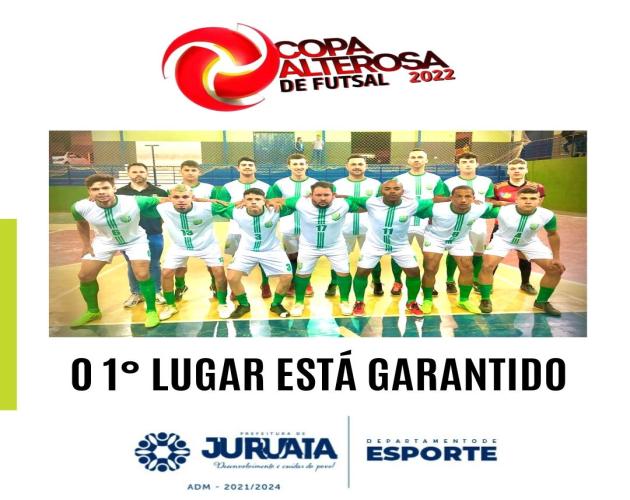 O 1° LUGAR ESTÁ GARANTIDO