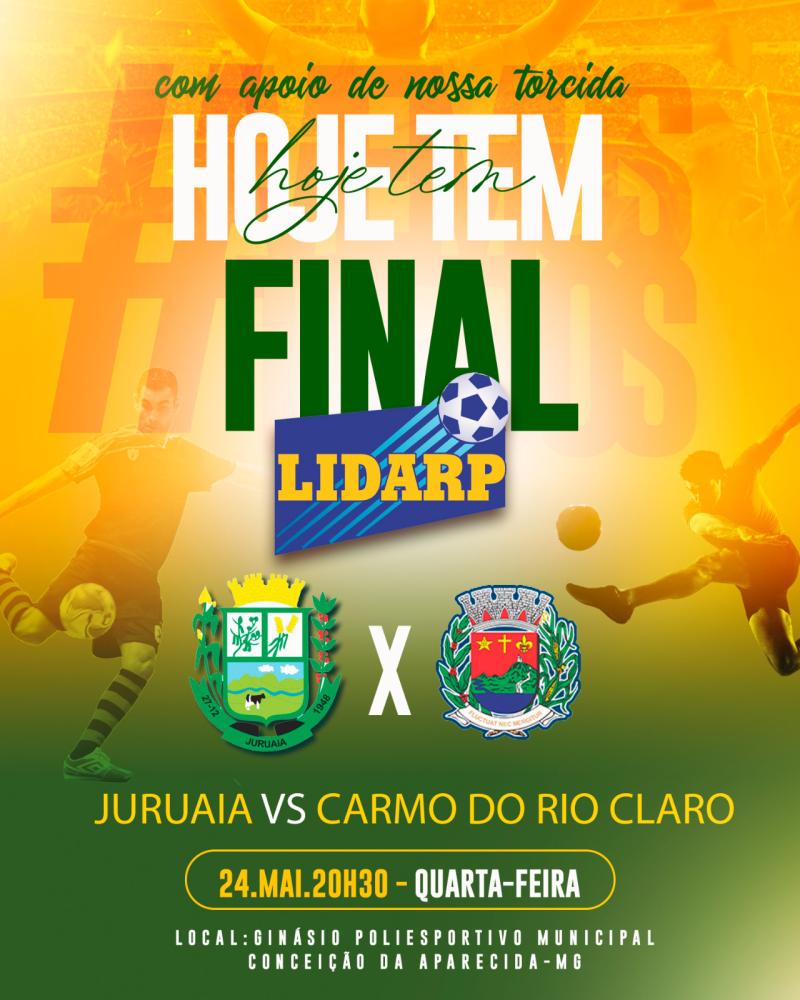 É HOJE A GRANDE FINAL DA LIDARP