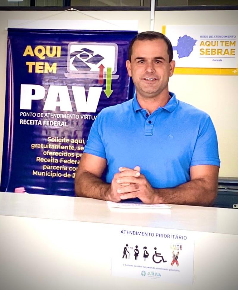 PREFEITURA DE JURUAIA INAUGURA PONTO DE ATENDIMENTO VIRTUAL (PAV) DA RECEITA FEDERAL