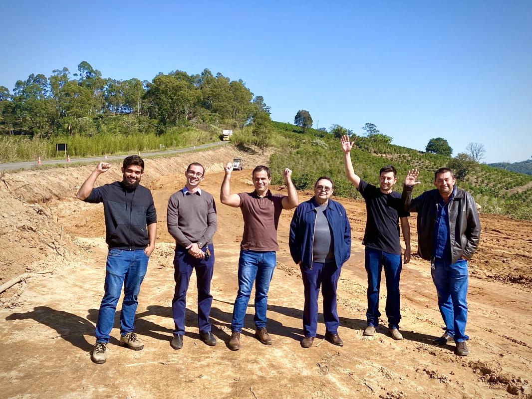 OBRAS DO TREVO DE ACESSO AO ANEL VIÁRIO DE JURUAIA FORAM INICIADAS