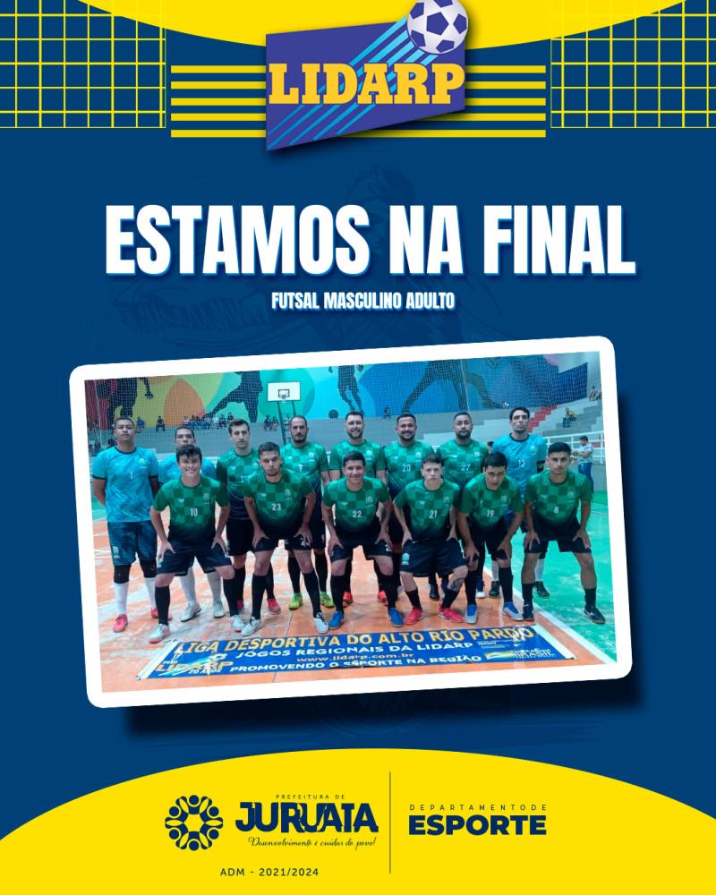 JURUAIA ESTÁ NA FINAL DA LIDARP