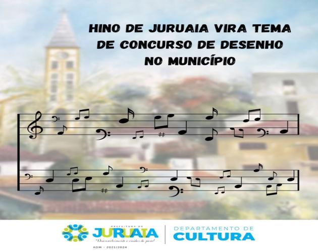 HINO DE JURUAIA VIRA TEMA DE CONCURSO DE DESENHO NO MUNICÍPIO