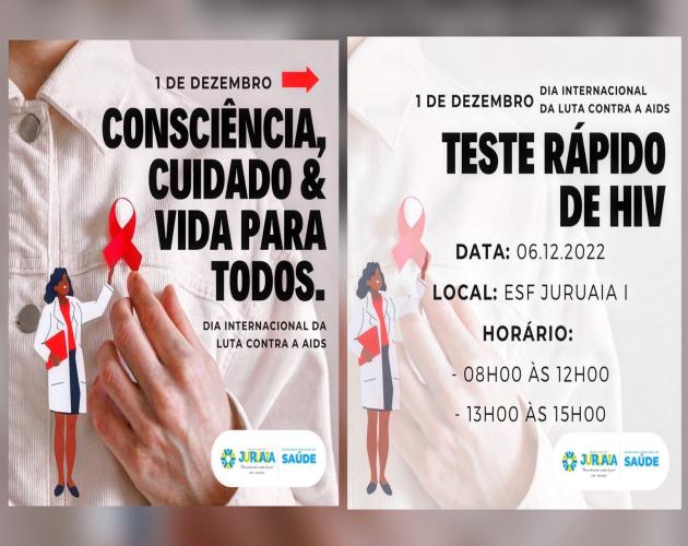 SECRETARIA DE SAÚDE DE JURUAIA PROMOVE AÇÕES SOBRE O DEZEMBRO VERMELHO