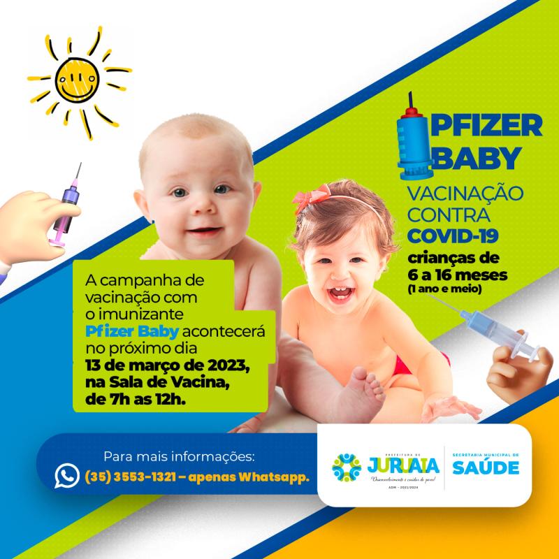 PFIZER BABY – VACINAÇÃO CONTRA COVID-19