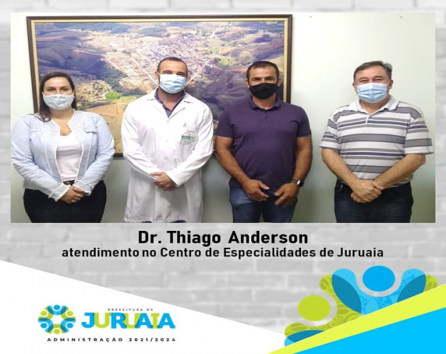 Secretaria de Saúde da Prefeitura de Juruaia deu as boas vindas ao novo médico