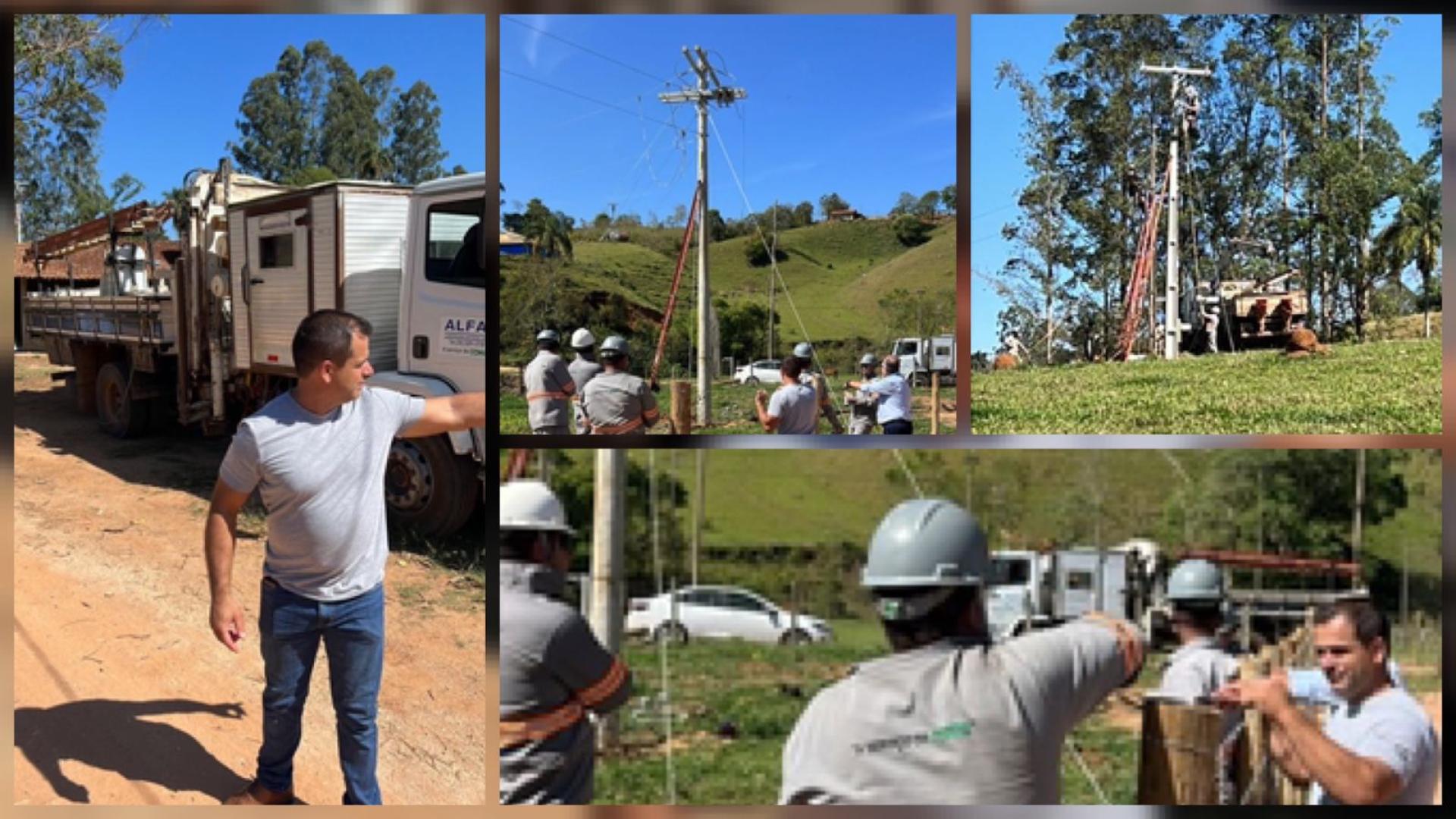 PREFEITURA DE JURUAIA AVANÇA NO PROJETO DE ILUMINAÇÃO PÚBLICA NO BAIRRO NENÊ REIS