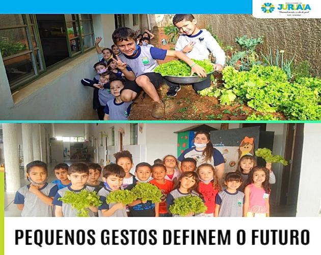 PEQUENOS GESTOS DEFINEM O FUTURO