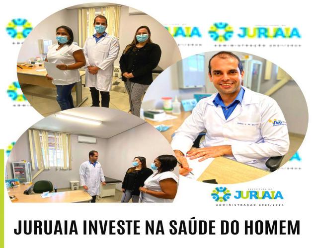 JURUAIA INVESTE NA SAÚDE DO HOMEM