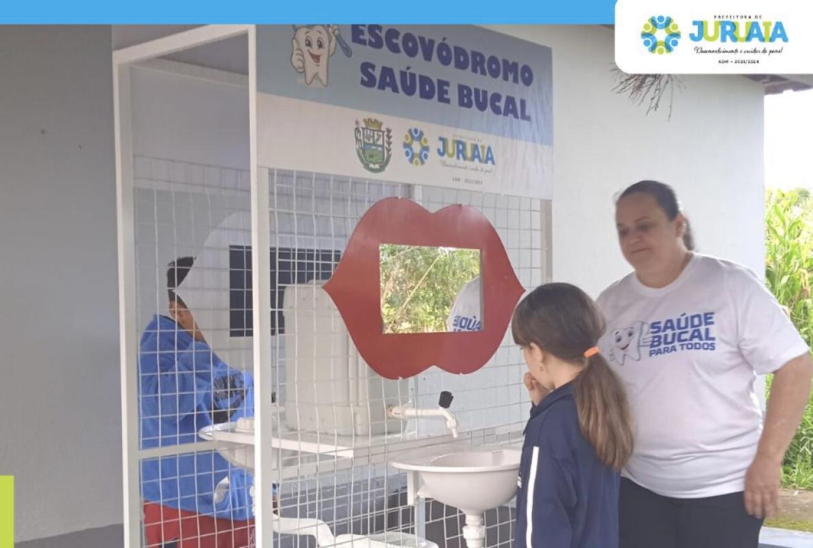 ESCOLAS MUNICIPAIS DE JURUAIA RECEBEM AÇÕES DE ESCOVAÇÃO DENTAL SUPERVISIONADAS