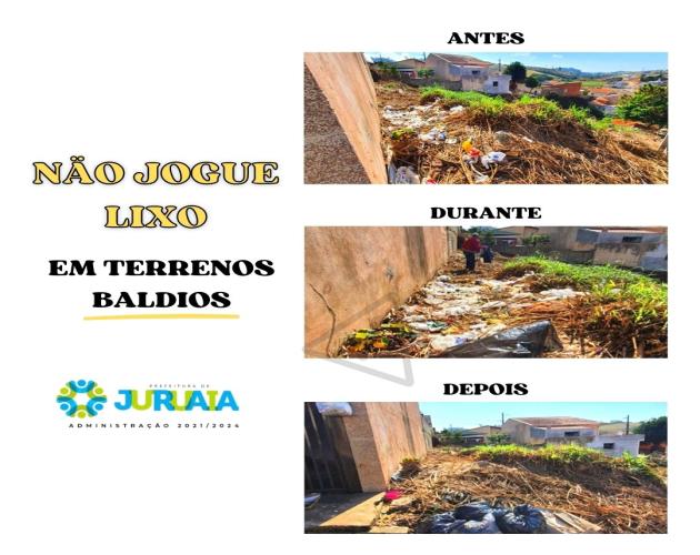 SETOR DE EPIDEMIOLOGIA ALERTA PARA OS RISCOS DE JOGAR LIXO EM TERRENOS BALDIOS