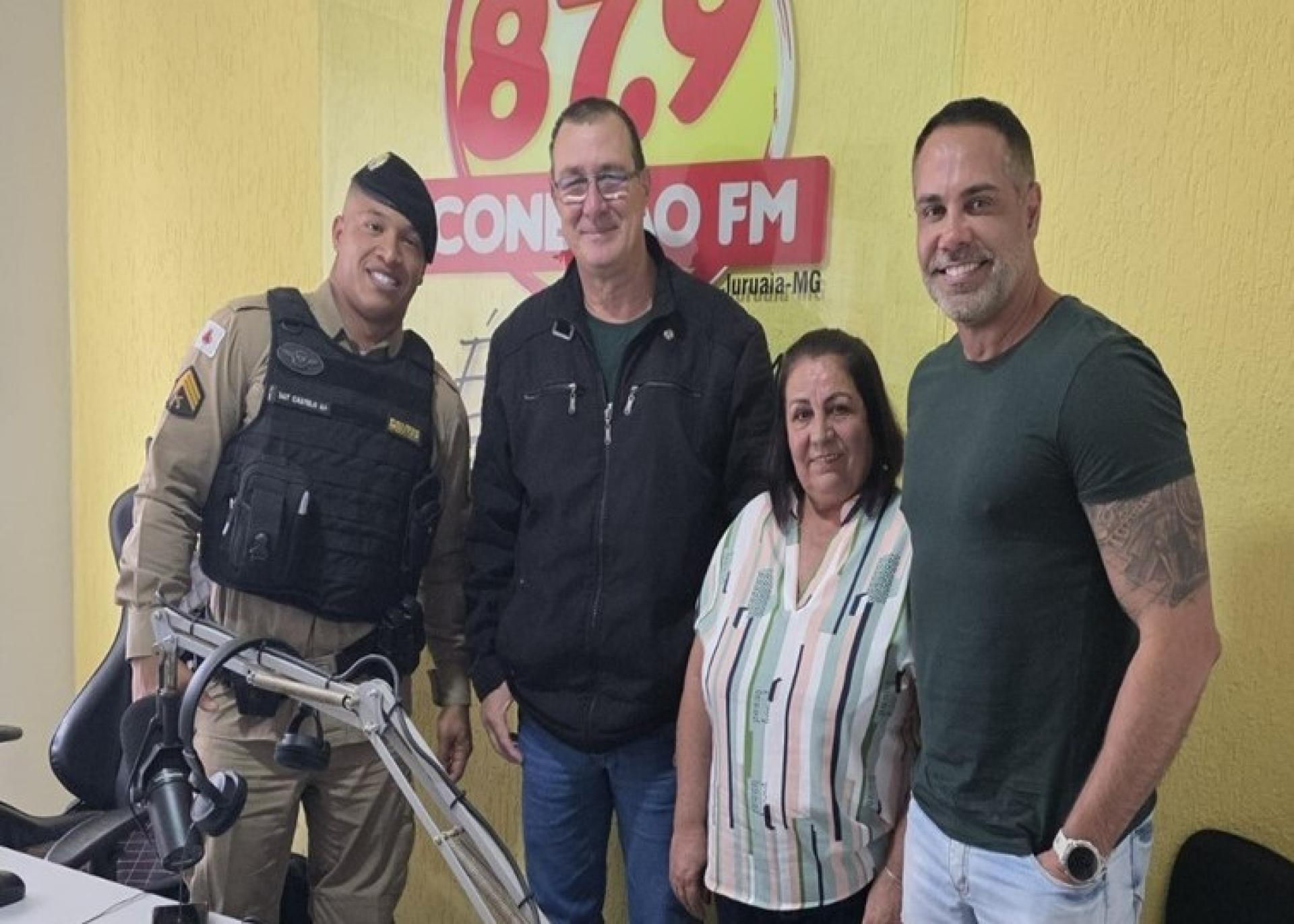 Em comemoração ao Agosto Lilás, evento na Rádio Conexão aborda combate à violência doméstica