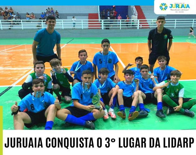 JURUAIA CONQUISTA O 3° LUGAR DA LIDARP