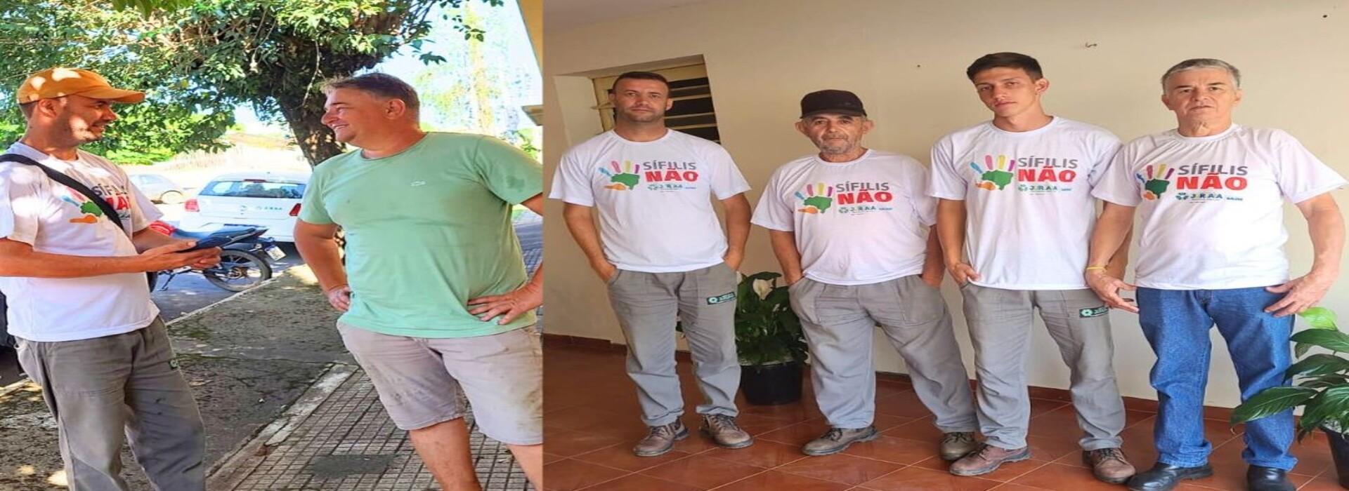 OUTUBRO VERDE: AS AÇÕES DE PREVENÇÃO E COMBATE À SÍFILIS NÃO PARAM EM JURUAIA