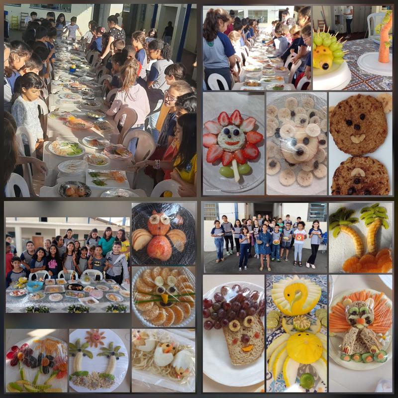 ALUNOS DE JURUAIA PARTICIPAM DO PROJETO ALIMENTAÇÃO SAUDÁVEL