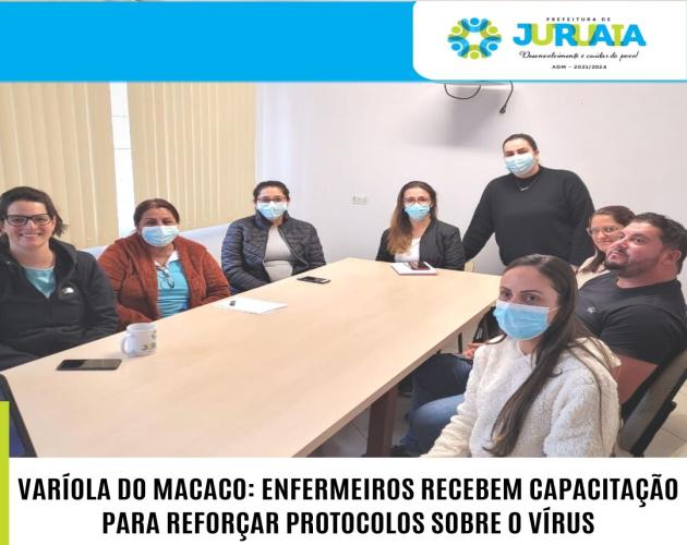 VARÍOLA DO MACACO: ENFERMEIROS RECEBEM CAPACITAÇÃO PARA REFORÇAR PROTOCOLOS SOBRE O VÍRUS