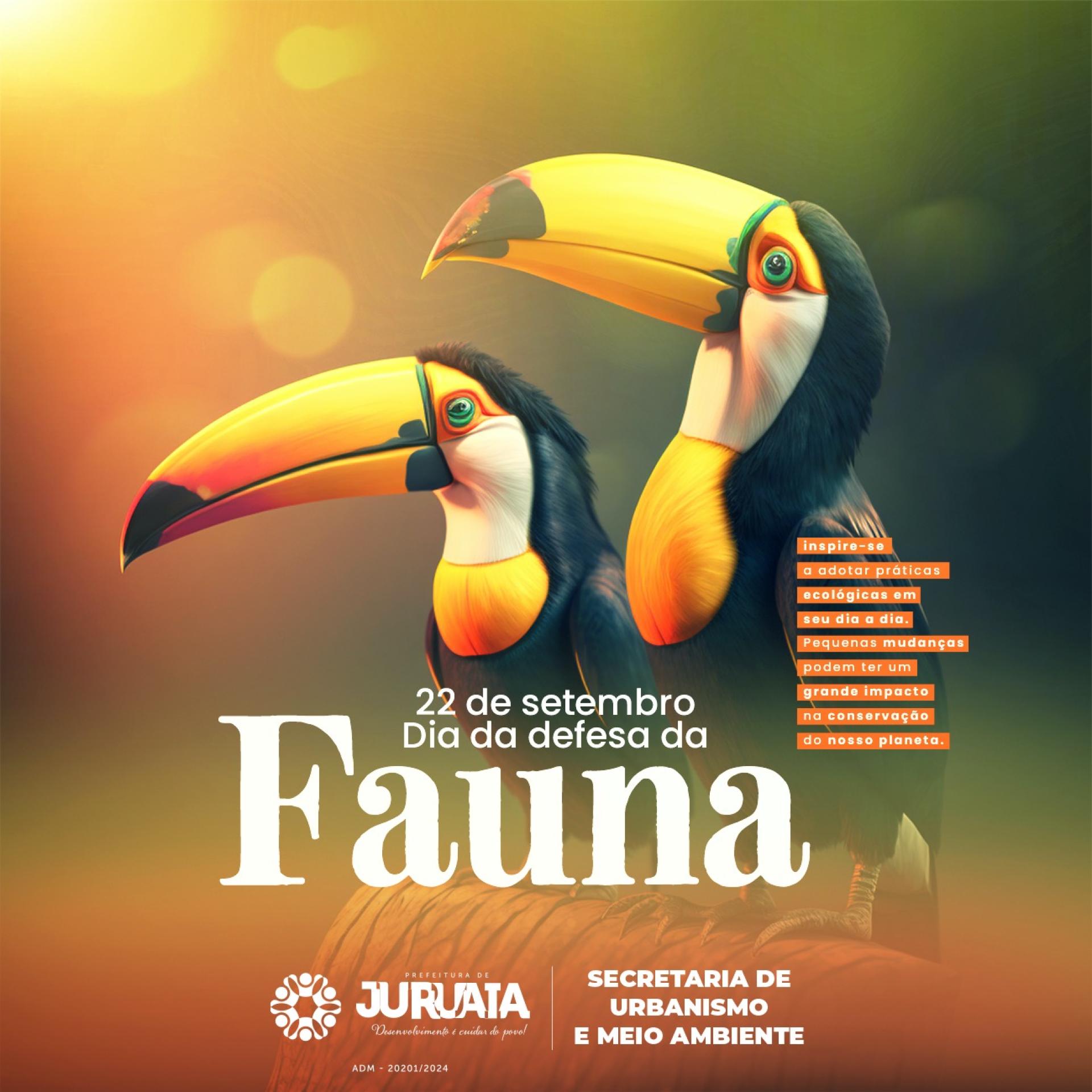 22 DE SETEMBRO - DIA DA DEFESA DA FAUNA