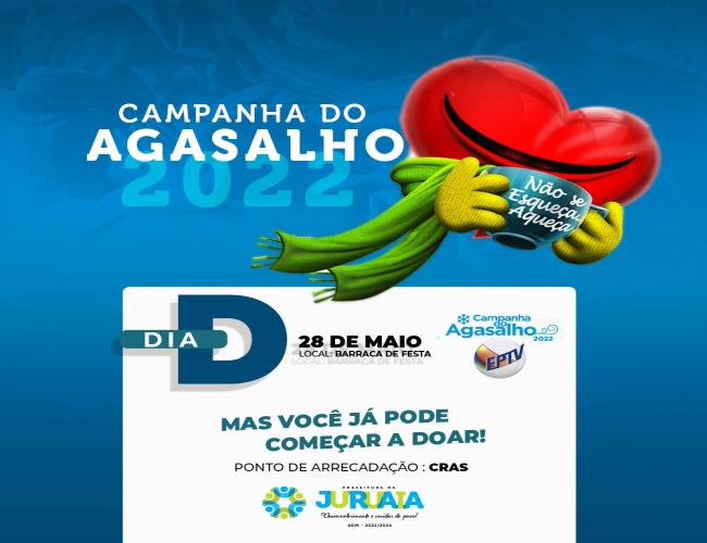 O CRAS JURUAIA JÁ COMEÇOU A CAMPANHA DO AGASALHO 2022