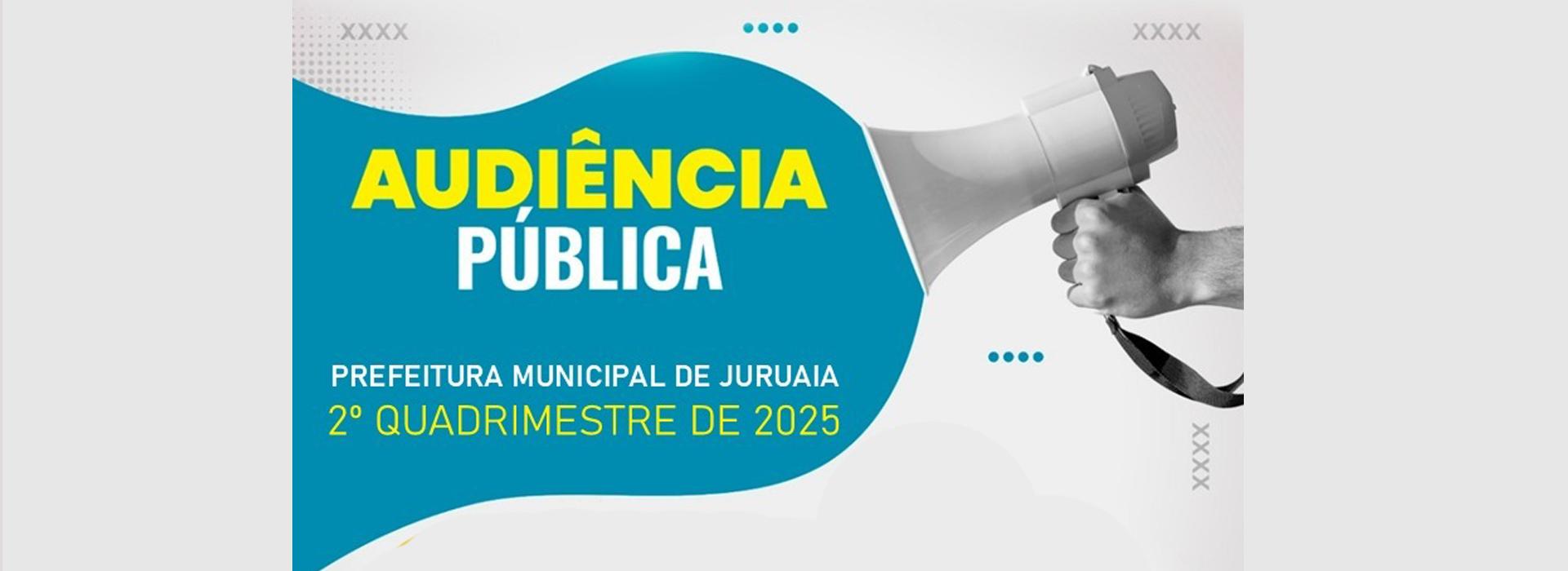 Convite para Audiência Pública de Prestação de Contas – 2º Quadrimestre de 2025