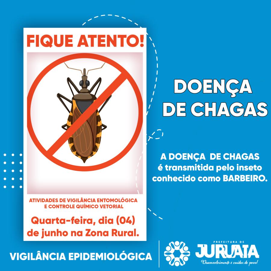 Vigilância Epidemiológica de Juruaia inicia ações de combate à Doença de Chagas na zona rural